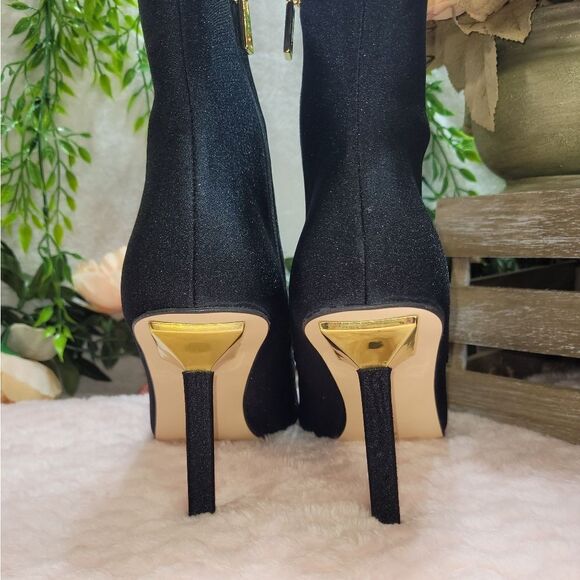 NIB Good American Neoprene Booties Black - Picture 5 of 12